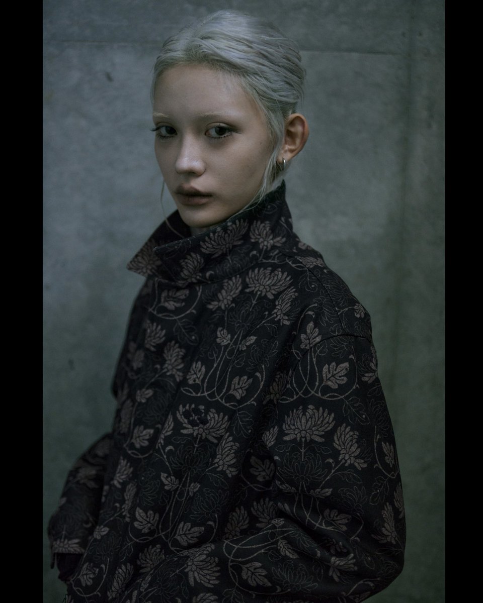墨小菊 CHRYSANTHEMUMS MELANGE TROUSERS 墨小菊 CHRYSANTHEMUMS MELANGE TROUSERS