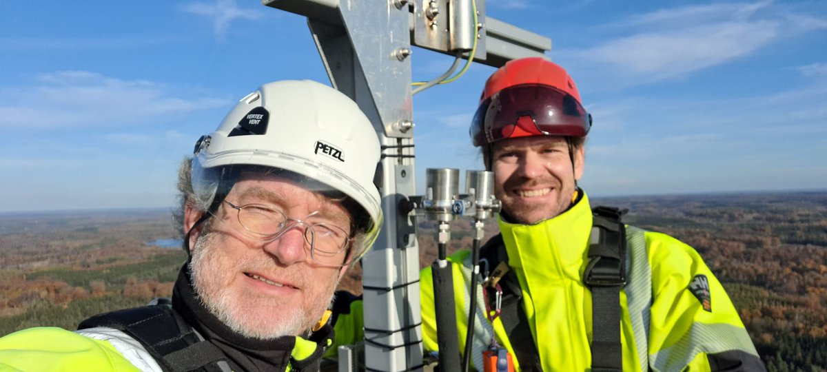 Hyltemossa Research Station, Lund University (@se_htm) on Twitter photo Congratulations <a href="/ICOS_Norunda/">ICOS Norunda</a> to 30 years of flux measurements! Sending Birthday wishes from the top of our mast.
Measurements started 1994 & are running since, thanks to <a href="/alindroth/">Anders Lindroth</a> & a great team. Officially an <a href="/ICOS_RI/">ICOS RI</a> station since 2018
<a href="/icossweden/">ICOS Sweden</a> <a href="/cec_lund/">Centre for Environmental and Climate Science, LU</a> <a href="/lunduniversity/">Lund University</a> Congratulations <a href="/ICOS_Norunda/">ICOS Norunda</a> to 30 years of flux measurements! Sending Birthday wishes from the top of our mast.
Measurements started 1994 & are running since, thanks to <a href="/alindroth/">Anders Lindroth</a> & a great team. Officially an <a href="/ICOS_RI/">ICOS RI</a> station since 2018
<a href="/icossweden/">ICOS Sweden</a> <a href="/cec_lund/">Centre for Environmental and Climate Science, LU</a> <a href="/lunduniversity/">Lund University</a>