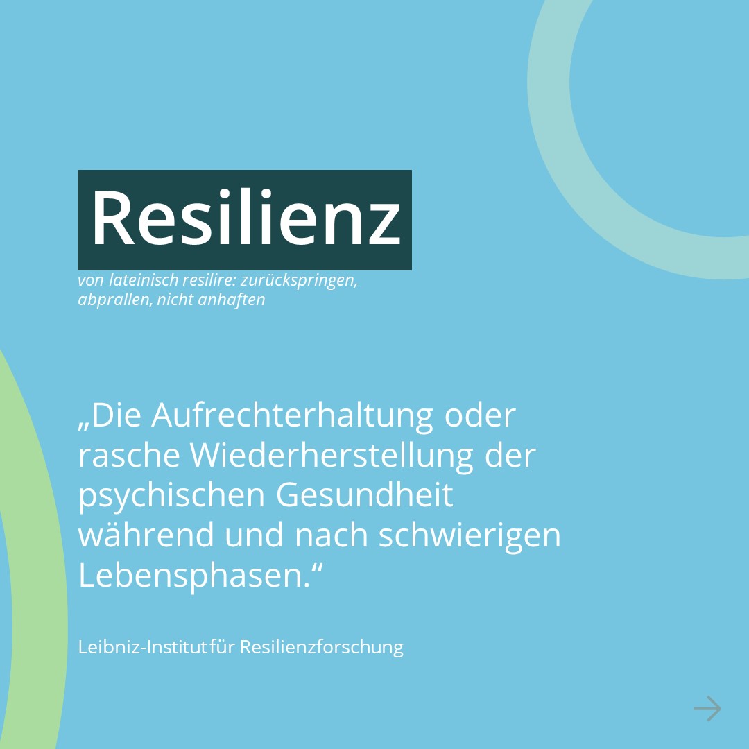#Resilienz - ein wichtiges Konzept in der Psychologie, das viel erforscht wird und uns allen im Alltag helfen kann. In mehreren Workshops können Mitarbeitende des Umweltbundesamtes nun Methoden und Techniken aus der Resilienz kennenlernen.