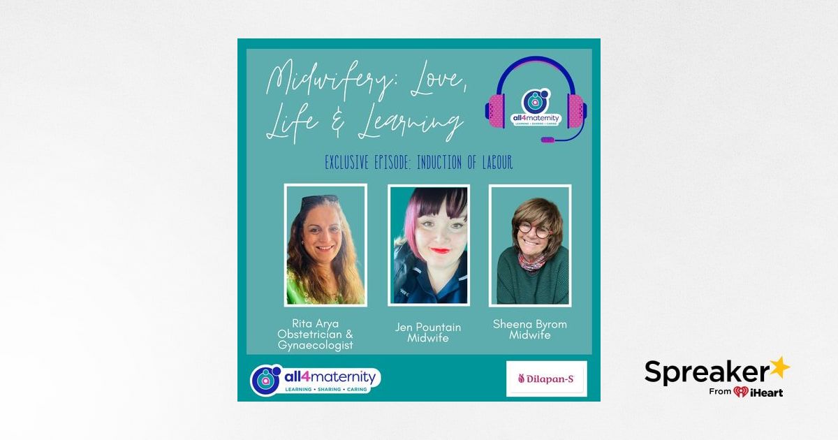🎧New Podcast Alert!
👇🏽
Did you know that nearly 1/3 of births in UK now involve labour induction?  
Join us for an insightful conversation on the topic with <a href="/myobstetrician/">Rita Arya</a> <a href="/oxytocinmagic/">Jen RM🤱🏻🤰🏾</a> and @Sheena_Byrom  
Listen here or on your favourite platform 🎧
spreaker.com/episode/exclus…