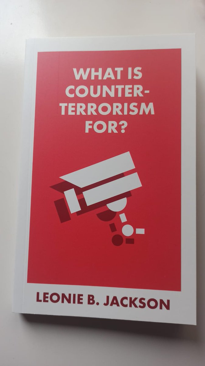 Alice Martini (@alicecmartini) on Twitter photo I have just received <a href="/LeonieBJackson/">Leonie B Jackson</a>'s new book and I'm so happy! Leonie is such a prolific author, you should definitely read her work on "What is counter-terrorism for?"
Thanks <a href="/press24208/">Bristol University Press</a>
<a href="/CST_WG/">Critical_Terrorism_Studies_WG</a> I have just received <a href="/LeonieBJackson/">Leonie B Jackson</a>'s new book and I'm so happy! Leonie is such a prolific author, you should definitely read her work on "What is counter-terrorism for?"
Thanks <a href="/press24208/">Bristol University Press</a>
<a href="/CST_WG/">Critical_Terrorism_Studies_WG</a>
