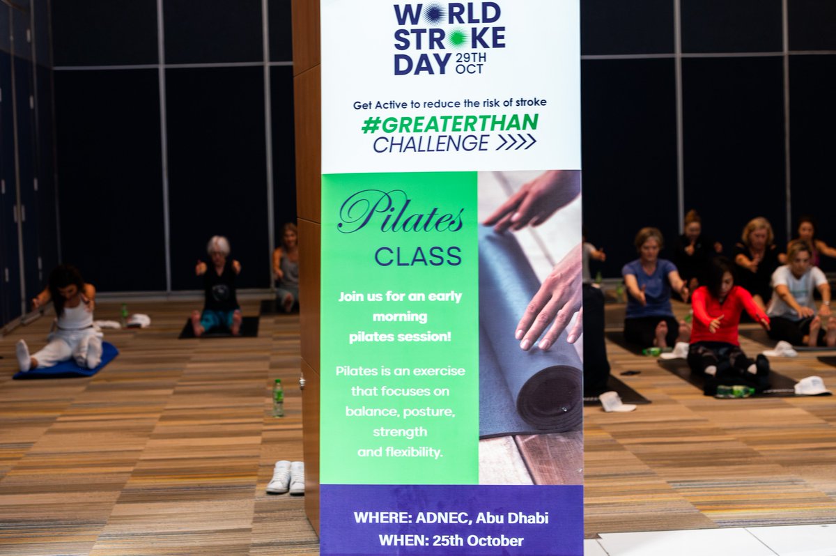 🌍 World Stroke Day - October 29 🌍

Physical activity is one of the most effective ways to keep our minds and bodies healthy, lowering the chances of stroke and improving overall well-being.

Let’s make a commitment together: whether it's a walk, a run, or even a few stretches,