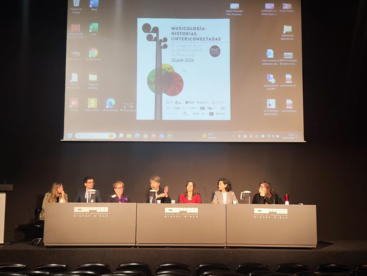 ICCMU's tweet image. Congreso de la Sociedad Española de Musicología #SEdeM. Presentamos 2 proyectos de investigación:

#DeepMusic: "Digitalización del Ecosistema del Patrimonio Musical" con su IP @JudithOrtegaR 
⚙️
#LexiMus: "Léxico en Español y ontología de la Música", con María Palacios de @usal
