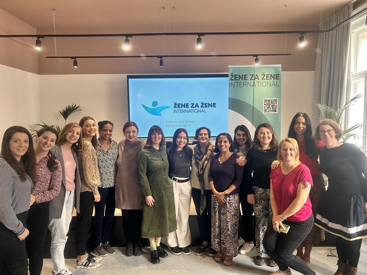Žene za Žene (@zene_za_zene) on Twitter photo Yesterday, we welcomed the Business Development team from our sister organization <a href="/WomenforWomen/">Women for Women Intl</a>
Together we can achieve so much more!
#womenforwomen #WomenEmpowerment Yesterday, we welcomed the Business Development team from our sister organization <a href="/WomenforWomen/">Women for Women Intl</a>
Together we can achieve so much more!
#womenforwomen #WomenEmpowerment