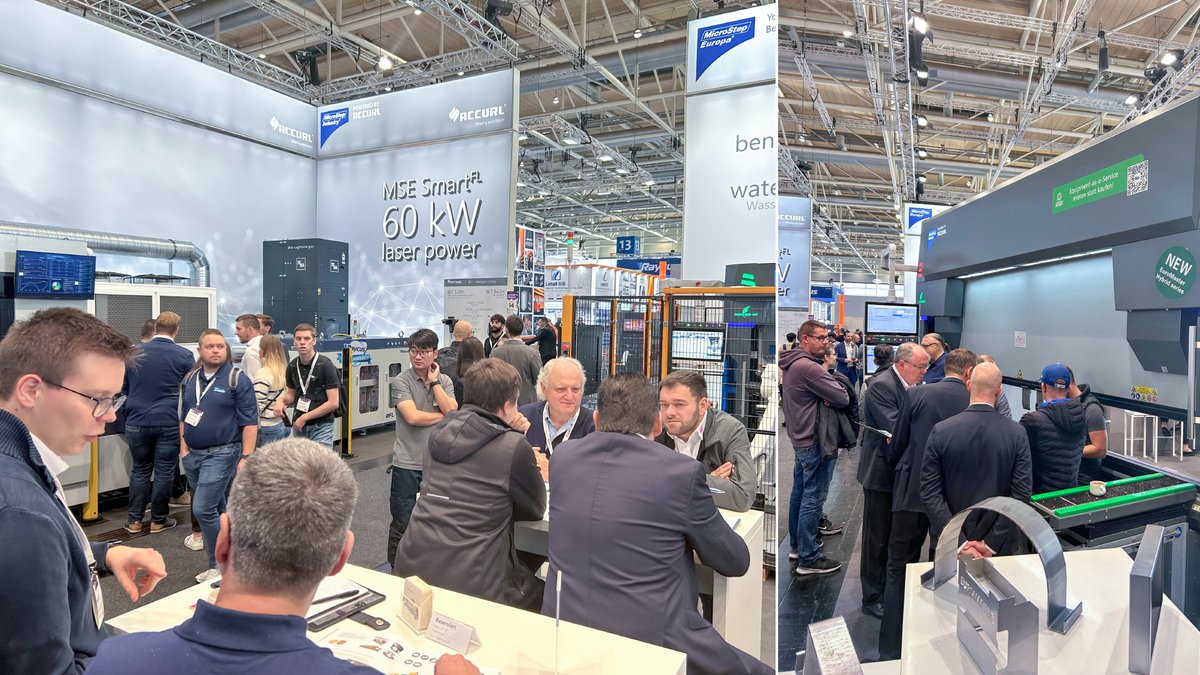 MicroStepEuropa's tweet image. 🌟 Nach vier intensiven Tagen geht die #EuroBLECH für uns erfolgreich zu Ende. 💪 Wir danken allen, die an unserem Messestand Halt gemacht haben – das Interesse war überwältigend! Mehr dazu: microstep.com/de/Media/News/…