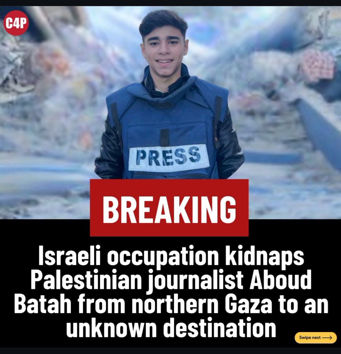 LeenDaoud3's tweet photo. #Gaza_in_Genocide  #Israel #عبود_بطاح  #HumanRights https://t.co/FvIdUVxUKd