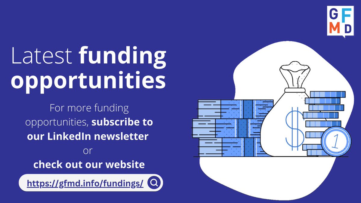 💰 Stay in the loop with GFMD's weekly roundup of #funding opportunities in media development, media policy, and journalism support: linkedin.com/pulse/latest-f…

📩 Don't miss out! Subscribe to our #MediaDev Insider LinkedIn newsletter: lnkd.in/dPPWYmCz