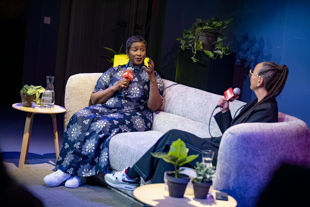 PayFresh's tweet image. Last week, during ADE, I was fortunate to be part of the Beats team again. I had the honour to host the keynote Q&amp;amp;A with the amazing Tina Davis, president of EMPIRE. 🙌🏽