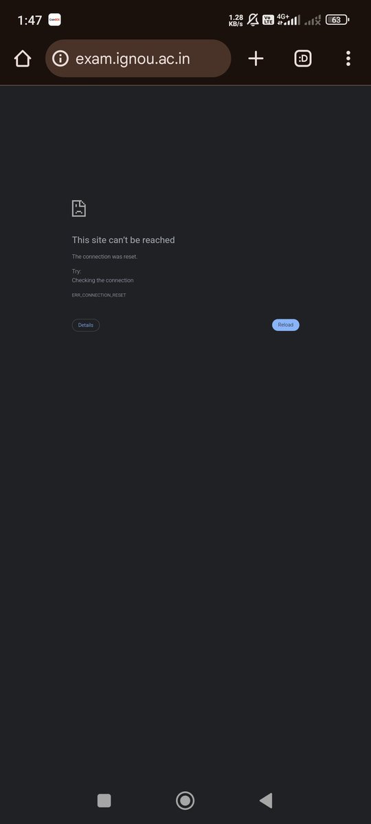 tufansen59's tweet photo. @OfficialIGNOU Dear IGNOU still this is the situation,I tried soo many times to fill exam form but not open, what to do ??? https://t.co/OVj2QUaeA2