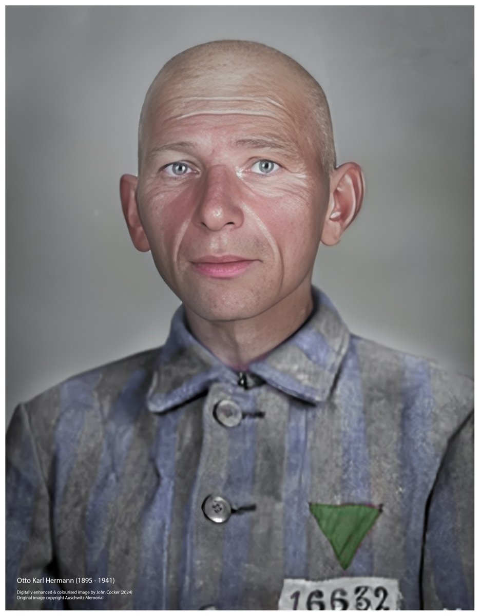 On this day in 1941, a 46 year old Austrian man perished in Auschwitz. His name was Otto Karl Hermann

Please support <a href="/AuschwitzMuseum/">Auschwitz Memorial</a> reach 2m followers