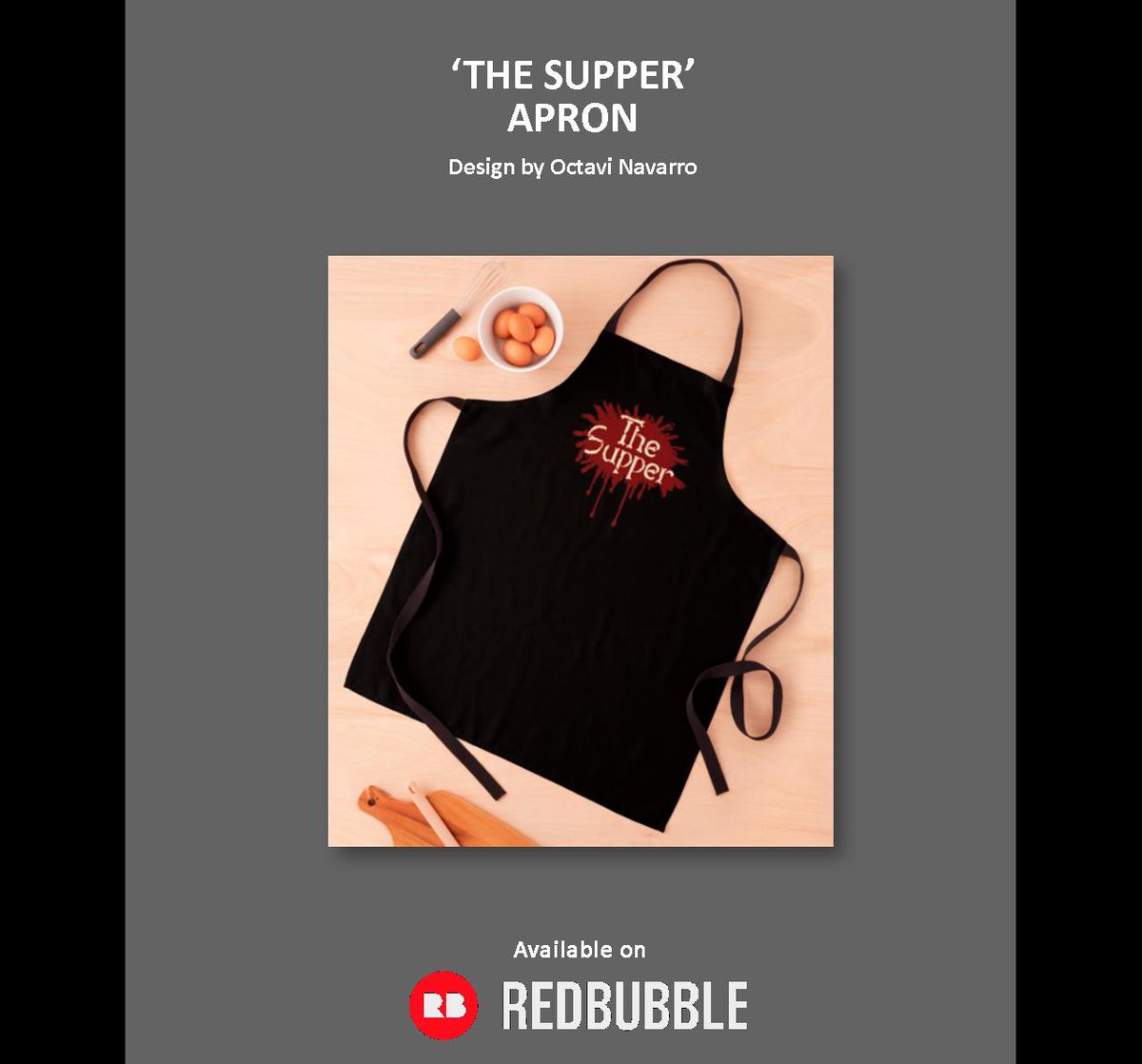 OctaviNavarro's tweet photo. Blood or tomato sauce?🍅🩸 Cook with Ms. Appleton's apron this Halloween!!

https://t.co/QcK7f3qQKD

#Redbubble #pixelart #Spooktober #TheSupper https://t.co/PWiUJxSVJo