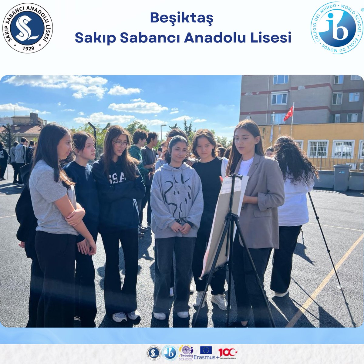 2023-25 IB (Uluslararası Bakalorya) öğrencilerimiz TOK, Bilgi Kuramı sergisini gerçekleştirdi.

Our 2023-25 IB (International Baccalaureate) students held the TOK, Theory of Knowledge  Exhibition.

<a href="/BesiktasMEM/">Beşiktaş İlçe Millî Eğitim Müdürlüğü</a> <a href="/istanbulilmem/">İstanbul İl Millî Eğitim Müdürlüğü</a> <a href="/MucahitYentur/">Murat Mücahit Yentür</a> <a href="/sedat_iskk/">SEDAT IŞIK</a> <a href="/ycl_cilingir/">Yücel Çilingir</a> <a href="/SabanciVakfi/">Sabancı Vakfı</a>