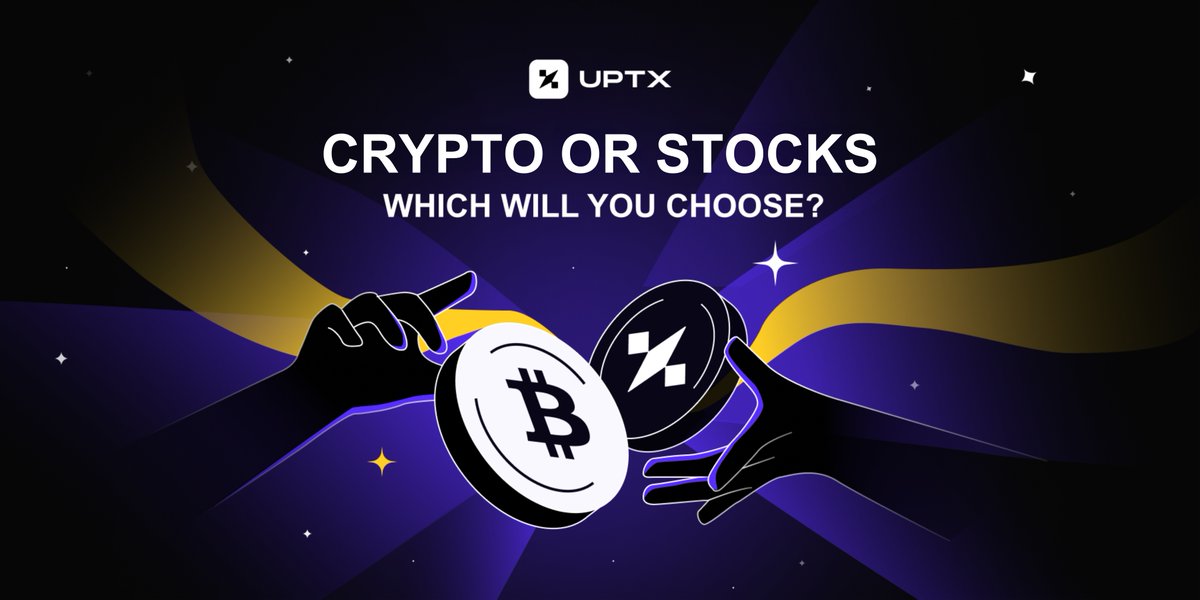 🤔İkisine de sahip olabilecekken neden sadece birini seçesiniz ki? #UPTX ile #Crypto ve #Stocks TEK bir platformda sorunsuz bir şekilde alınıp satabilirsiniz.

Çeşitlendirin, basitleştirin ve daha verimli bir şekilde alım satım yapın! 🔥💼

🌐 uptx.com