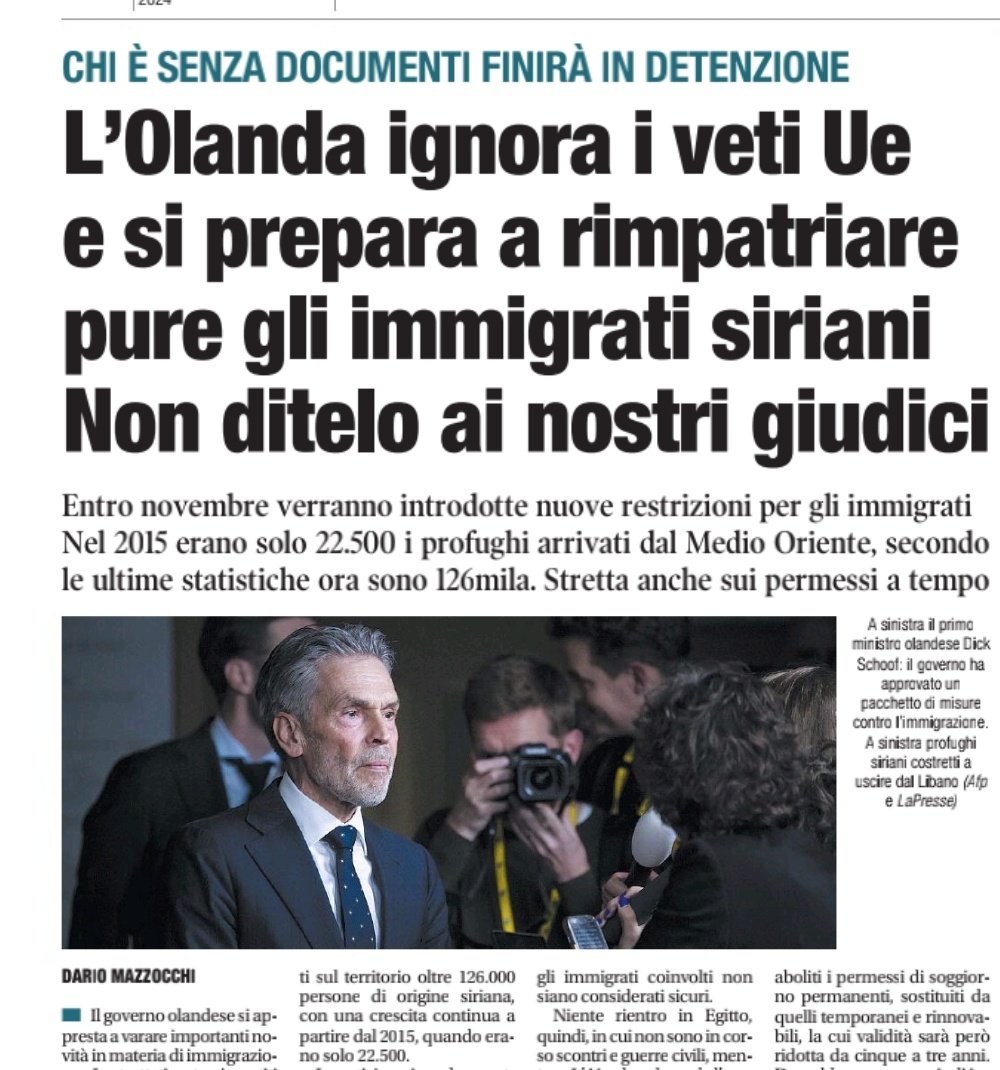 GiancarloDeRisi's tweet photo. Solo in Italia c'è il sacro timore dell'Unione Europea. Infatti gli olandesi si accodano a francesi e tedeschi e decidono di fare di testa propria. E i magistrati, la Corte europea? E chi se ne frega: per questi Paesi non sono mai stati un problema! https://t.co/PwSKPpZjC6