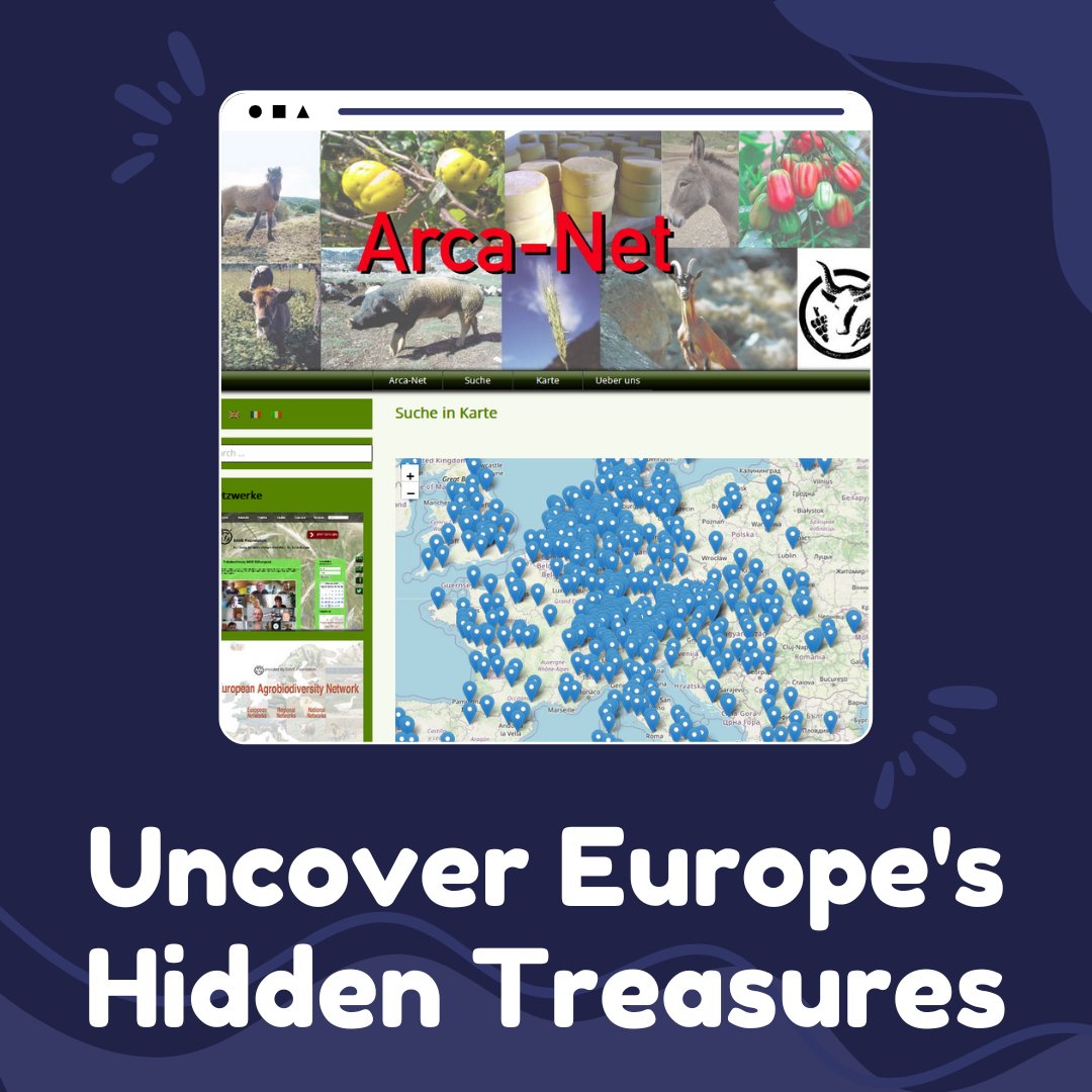 [Uncover Europe's Hidden Treasures with Arca-Net🌱]
🌍 Dive into a world of rare, #traditional #breeds &amp; endangered plants across 46 countries
With Arca-Net, you can explore over 600 one-of-a-kind locations all open to the public:ark farms, pet parcs...
🔍 arca-net.info