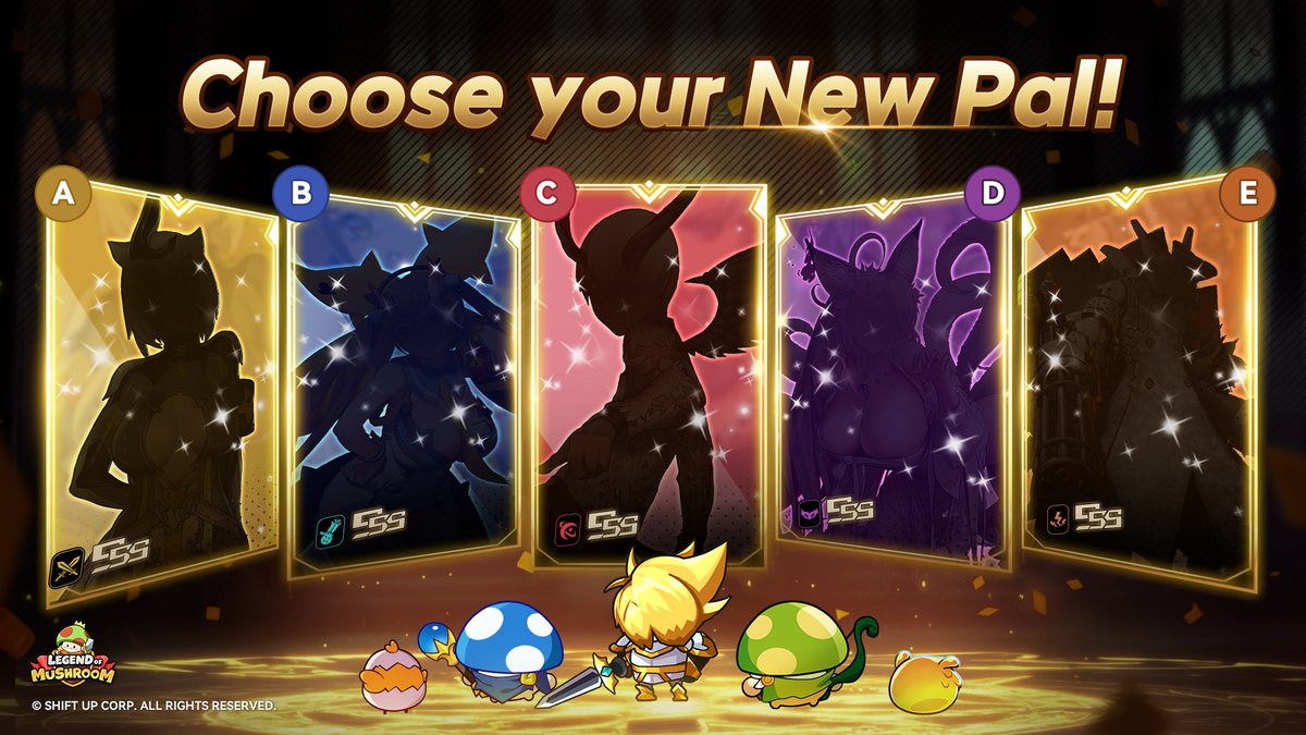 legendofmush's tweet photo. #NewCollaboration 
🎃Halloween is coming, and The phantoms from the otherworld appear in the Mushroom Land. 
❓With whom will you make a bond and venture forth? 🤫Your fate will be revealed on October 28th!

🔗APPSTORE: https://t.co/SuIDLROzBV
🔸GOOGLEPLAY: https://t.co/GHeg6UjGbr
💻Browser & PC version:  https://t.co/atJXo5z75G