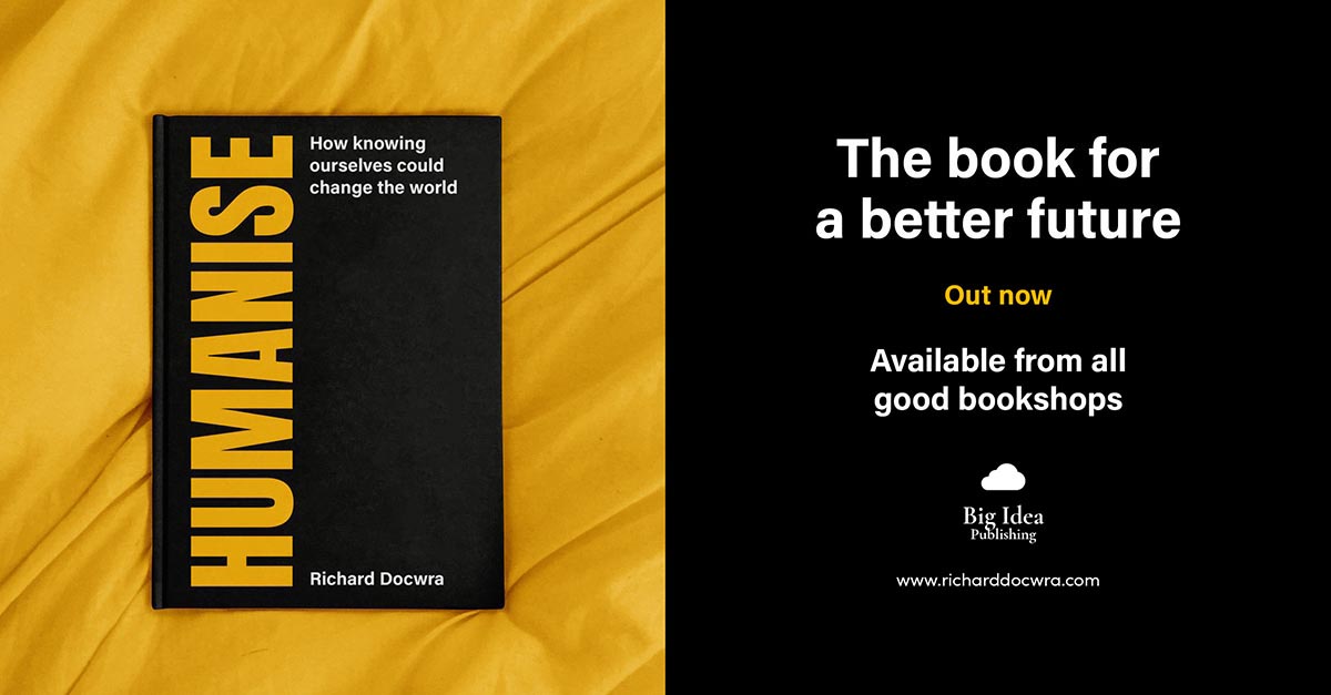 🥳📖 Out today!  My new book 'Humanise: how knowing ourselves could change the world'.  It will change your views of #humanbeings and show new ways to think about the challenges facing us and how to build a better world! Buy it here tinyurl.com/3237pfa2  Outline below 🧵