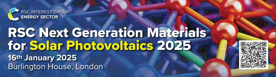 RSC Energy Sector (@rscenergysector) on Twitter photo โ๏ธ Registration closes next Friday for our Next Generation Materials for Solar Photovoltaics! โ๏ธ
Organised by the <a href="/RSCEnergySector/">RSC Energy Sector</a>, this conference will delve into the latest developments in organic, inorganic, and hybrid photovoltaics.
Register here: eventsforce.net/hg3/310/registโฆ โ๏ธ Registration closes next Friday for our Next Generation Materials for Solar Photovoltaics! โ๏ธ
Organised by the <a href="/RSCEnergySector/">RSC Energy Sector</a>, this conference will delve into the latest developments in organic, inorganic, and hybrid photovoltaics.
Register here: eventsforce.net/hg3/310/registโฆ