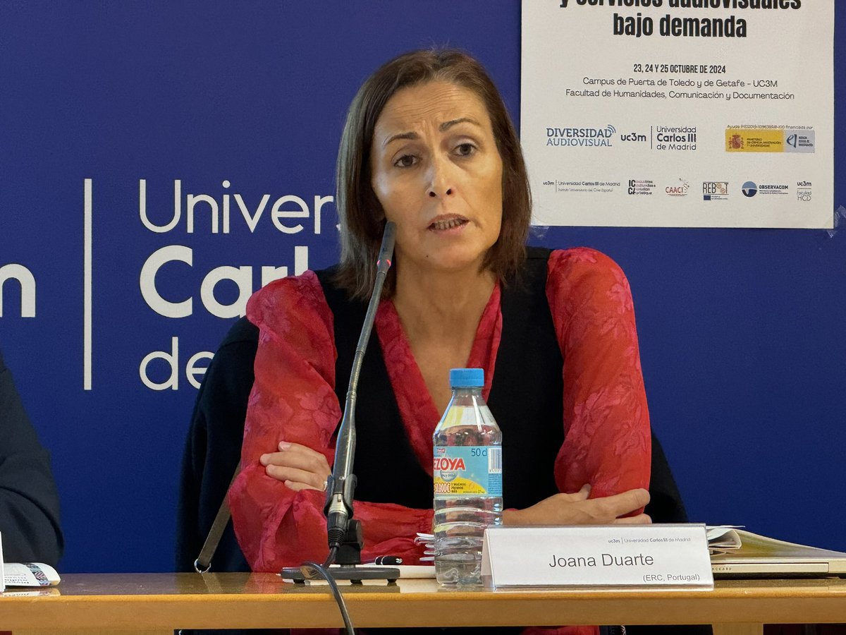 Joana Duarte, por parte de <a href="/ERC_PT/">ERC</a>, habla acerca de la alta concentración de servicios de baja demanda en Portugal.
#SeminarioDivAv24