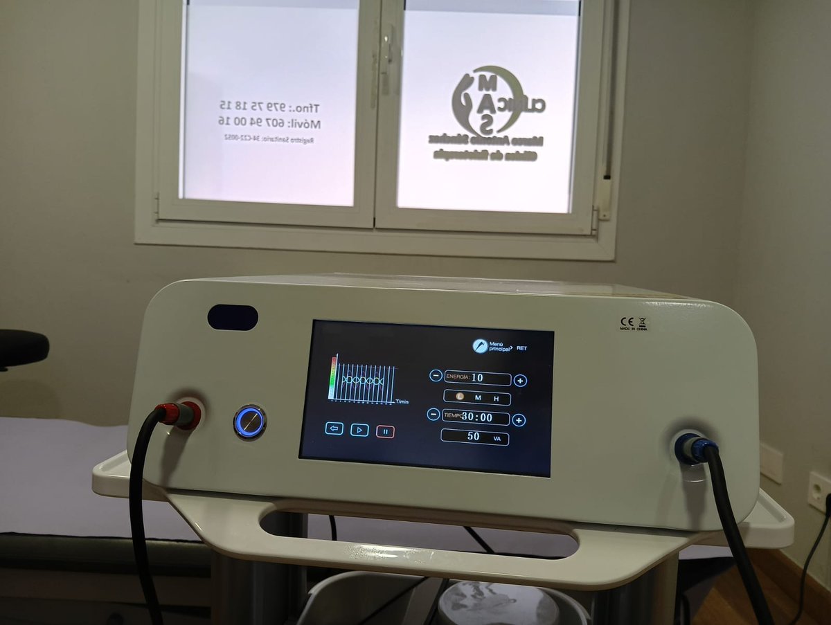 ¡Buenos días! ☀️

Esta semana os traemos novedades en clínica MAS. 

Os presentamos nuestro nuevo equipo de Diatermia RF-448K (Indiba). 

Buen fin de semana 😁