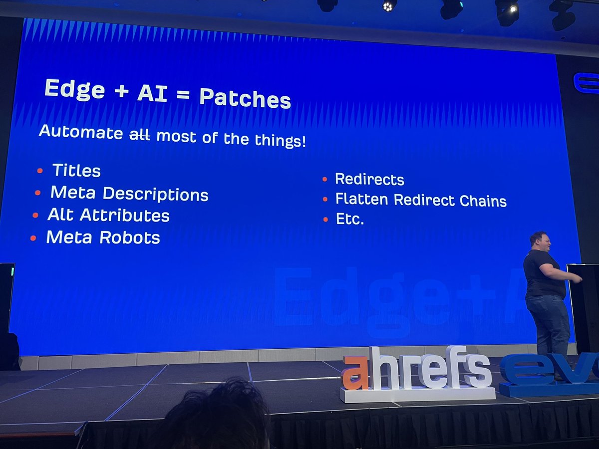 nikrangerseo's tweet image. Realtime constant crawling, something breaks - you’ll get a notification within 20 seconds.
Then… at the edge on page fixes…
Coming to Ahrefs 🤯
I am LOVING what the future looks like

@patrickstox @ahrefs
#AhrefsEvolve #TechSEO