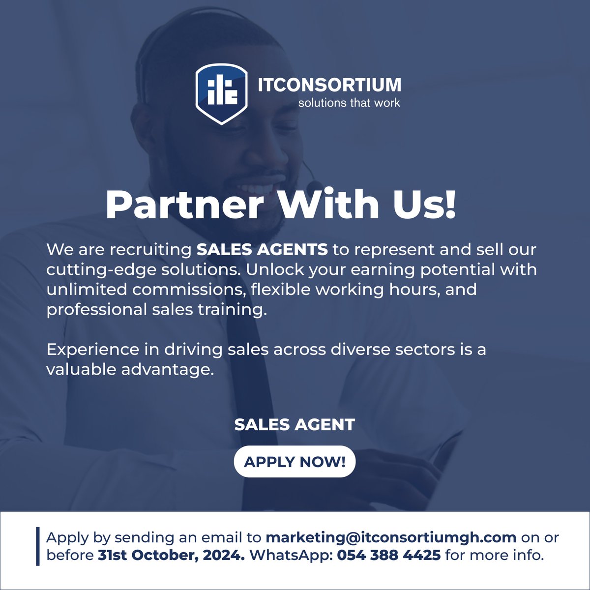 #PartnerWithUs