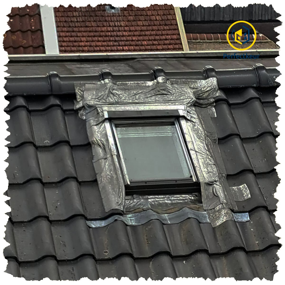 De eigenaar had de lekkage zelf al opgelost... 🛠️

#houvolhetisbijnaweekend #ductape #woningkeuren
