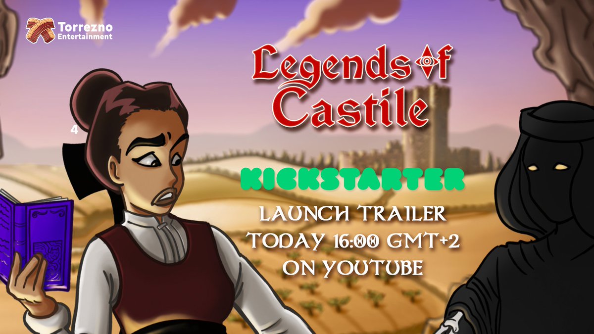 Legends of Castile 🏰 Wishlist on Steam🚀 (@legendscastile) on Twitter photo <a href="/PRIM_adventure/">PRIM Adventure Game ➡️ OUT NOW!</a> Congrats for your release!! I have to play it 👏🤓#PointNClickFriday
Today, I'm releasing a new trailer at 16:00 GMT+2 to support the #Kickstarter launch. You can sign up to get notified of the premiere!🙌
youtu.be/9JWaThBMegw?si… <a href="/PRIM_adventure/">PRIM Adventure Game ➡️ OUT NOW!</a> Congrats for your release!! I have to play it 👏🤓#PointNClickFriday
Today, I'm releasing a new trailer at 16:00 GMT+2 to support the #Kickstarter launch. You can sign up to get notified of the premiere!🙌
youtu.be/9JWaThBMegw?si…