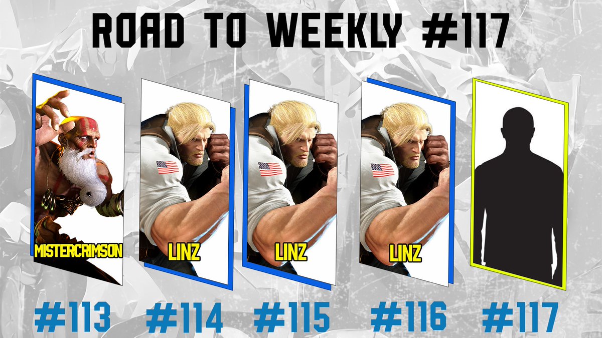 Tonight the night! 

NCH EU Weekly #117 is on! 
Returning champ or new champ? will see tonight!
Matcherino have the coupon available too now, don't hesitate to used them, it's very helpful, Thanks!  
💰matcherino.com/t/ncheu117
📝newchallenger.challonge.com/NchEu117
Discord in challonge's rules