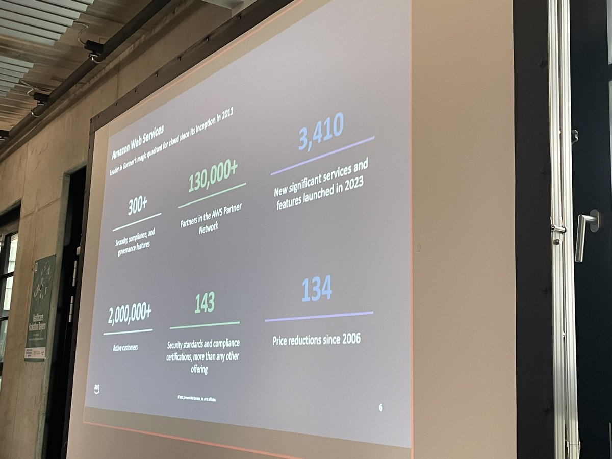 Birgitpower's tweet image. Joanna Wardzinski from @awscloud about the work aws does in the area of healthcare and #digitalisation in healthcare. Very interesting talk at the #healthcarehackathonbayern