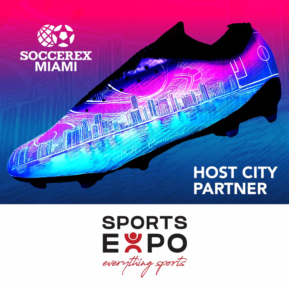 We are delighted to enter into a Host City Partnership with Sports Expo, which kicks off at #soccerexmiami next month ⚽ 💥

Stay tuned for more exciting announcements around this partnership in the coming days ⚽ 🇪🇬

Don't miss out: soccerex.com/miami-2024/#bu… 🎟️