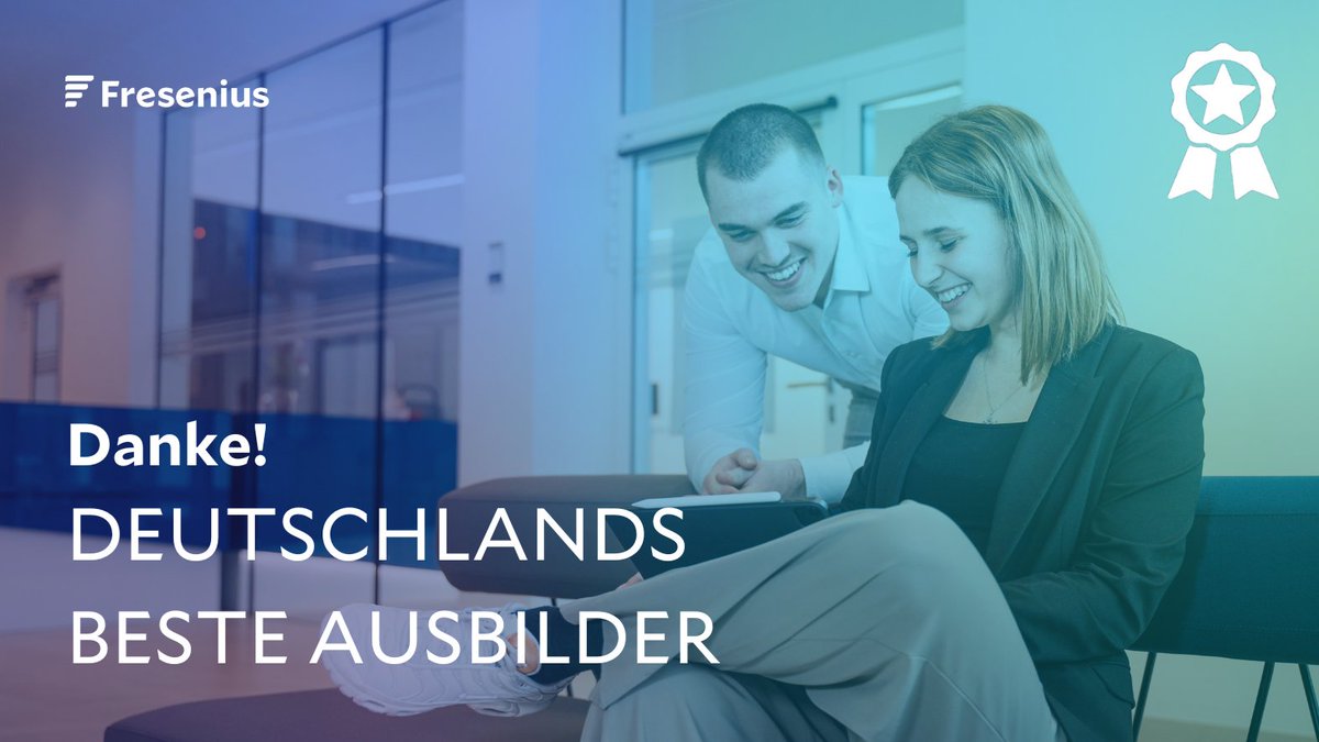 Wir freuen uns, dass Fresenius auch dieses Jahr wieder von der Zeitung <a href="/handelsblatt/">Handelsblatt</a> und dem Wirtschaftsmagazin <a href="/capitalMagazin/">Capital</a> zu einem der besten Ausbilder Deutschlands ausgezeichnet wurde! 🏆 #Training #TeamFresenius #CommittedToLife