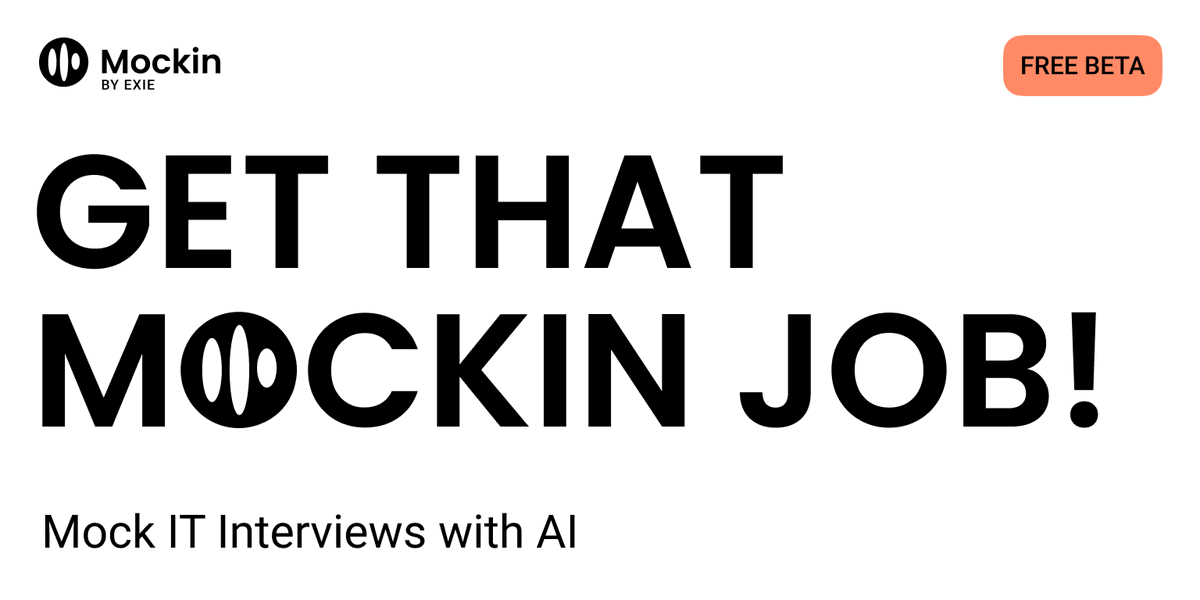 lipkovskiy's tweet photo. Searching for a job and preparing for interviews can be daunting, especially in a different language! 😬

Introducing Mockin beta — an AI voice simulator for IT pros! 

Get tailored feedback to improve your skills.

Enjoy 3 free interviews https://t.co/a6SZfZ7T7W https://t.co/tiCgPEuWNv