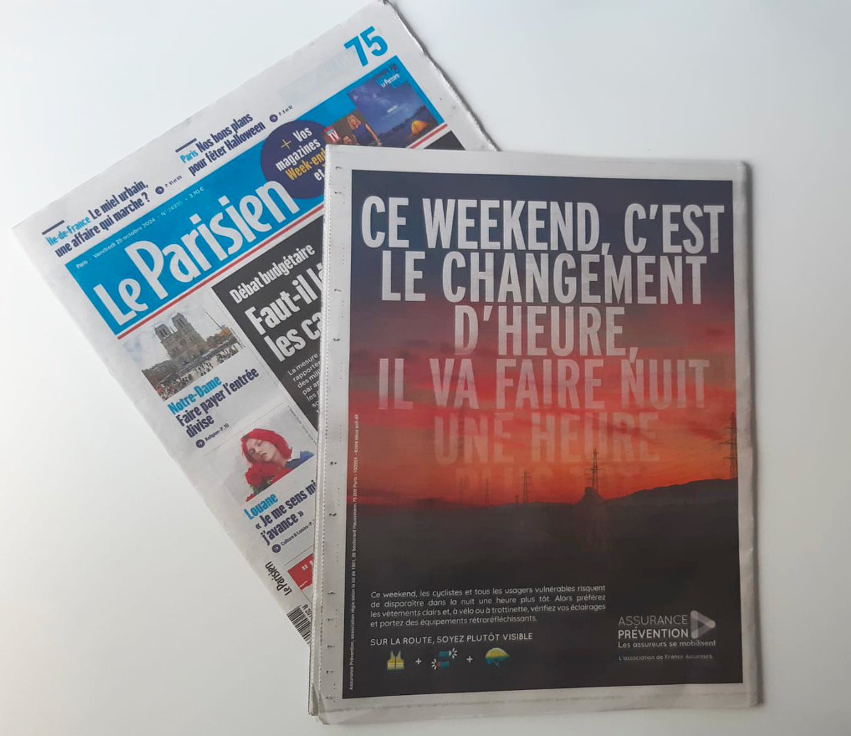 Entre nous soit dit (@agence_ensd) on Twitter photo 🕐 Sensibiliser les Français à la perte de #visibilité à l'occasion du #changementdheure : c'est l'objectif de la campagne menée par <a href="/AssurancePrev/">Assurance Prévention</a> avec la complicité d'Entre nous soit dit. #rp #relationspresse #digital
assurance-prevention.fr/nos-actions/ca… 🕐 Sensibiliser les Français à la perte de #visibilité à l'occasion du #changementdheure : c'est l'objectif de la campagne menée par <a href="/AssurancePrev/">Assurance Prévention</a> avec la complicité d'Entre nous soit dit. #rp #relationspresse #digital
assurance-prevention.fr/nos-actions/ca…