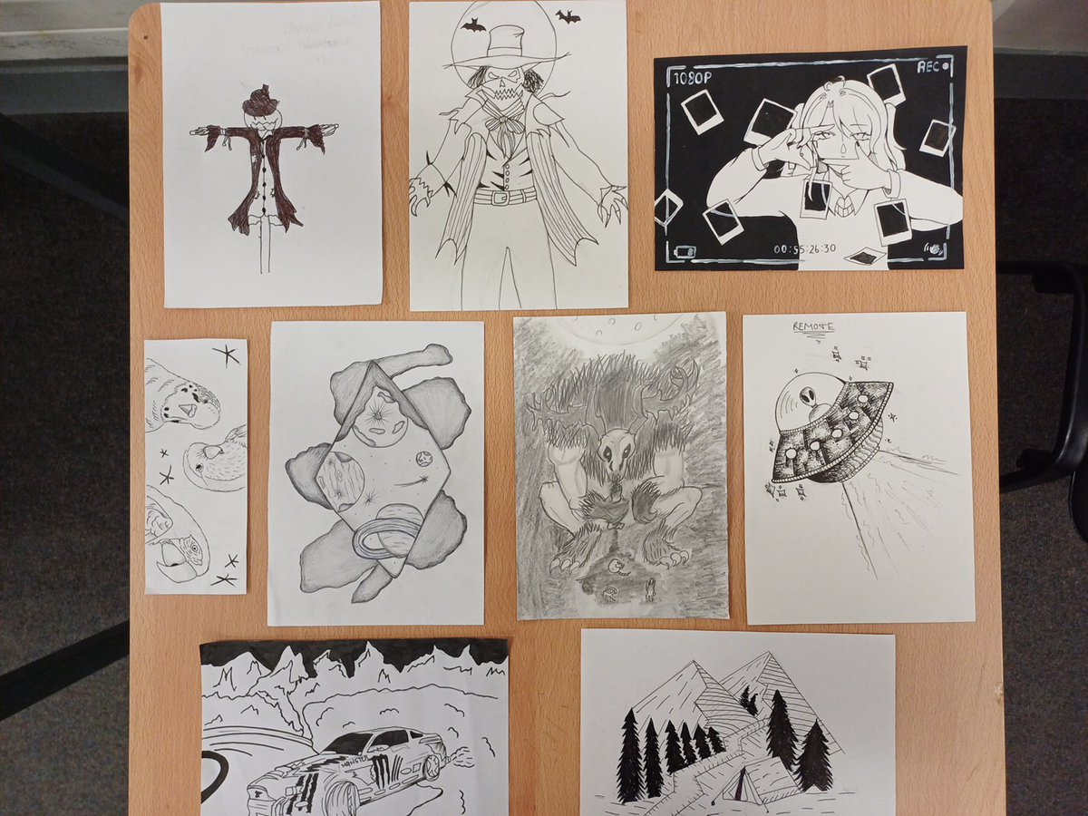 JCSP Library CCM (@colchilmlib) on Twitter photo Some fantastic 'Inktober' artwork has been entered by Coláiste Chill Mhantáin students during October. Many thanks to our art department for their help once again.<a href="/jcsplibraries/">JCSP Library Project</a> <a href="/ccmwicklow/">CCM Wicklow</a> Some fantastic 'Inktober' artwork has been entered by Coláiste Chill Mhantáin students during October. Many thanks to our art department for their help once again.<a href="/jcsplibraries/">JCSP Library Project</a> <a href="/ccmwicklow/">CCM Wicklow</a>