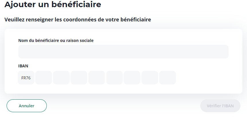 adlmr's tweet photo. Quel est le crétin qui a codé ce formulaire où l'on ne peut pas copier coller un IBAN entier ? 🤬@CreditAgricole  #UXDesign https://t.co/jhYQtLVjHQ