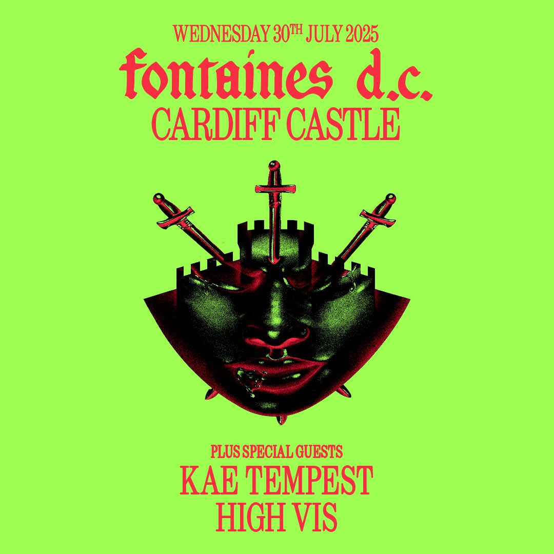 FONTAINES D.C. - JUST ANNOUNCED 🚨🔥️

@ 4 mates, like &amp; RT for your chance to win 5 x tickets for you &amp; your friends (every tag is a new entry) 🤝

📍 <a href="/cardiff_castle/">Cardiff Castle</a>

depotlive.co.uk

<a href="/TKMaxx_UK/">TK Maxx</a> Presents DEPOT Live Series 2025