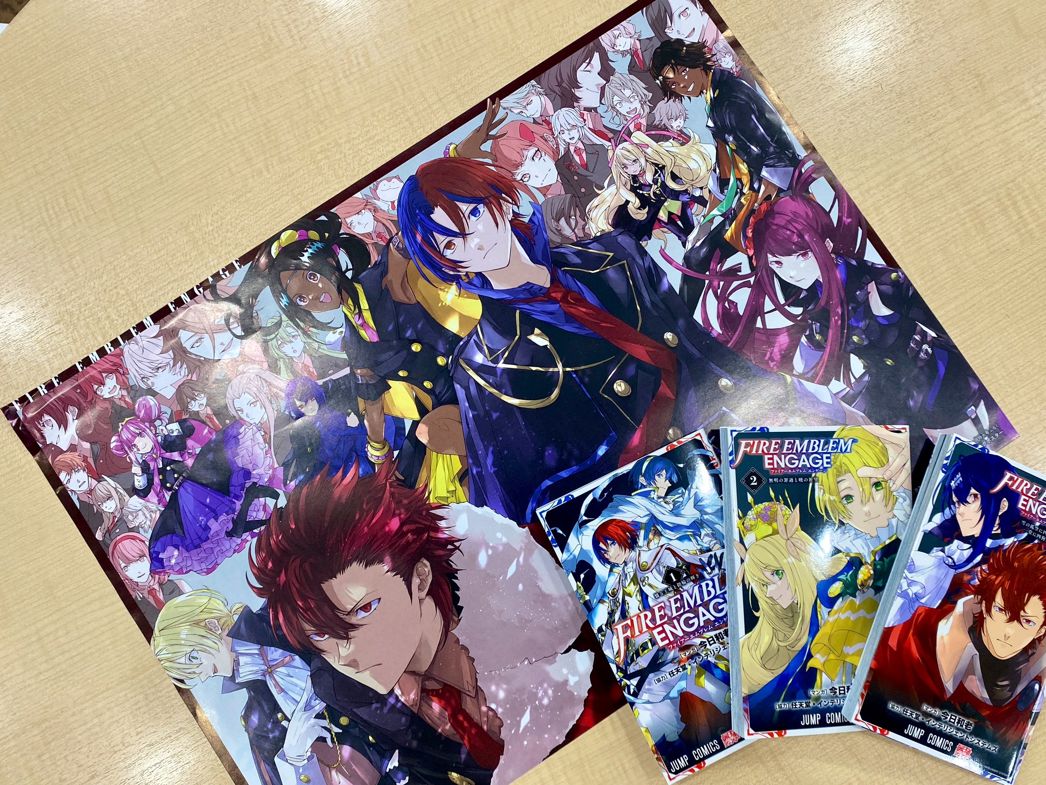 ファイアーエムブレム　エンゲージ　サイン入りポスター ファイアーエムブレム エンゲージ サイン入りポスター - メルカリ