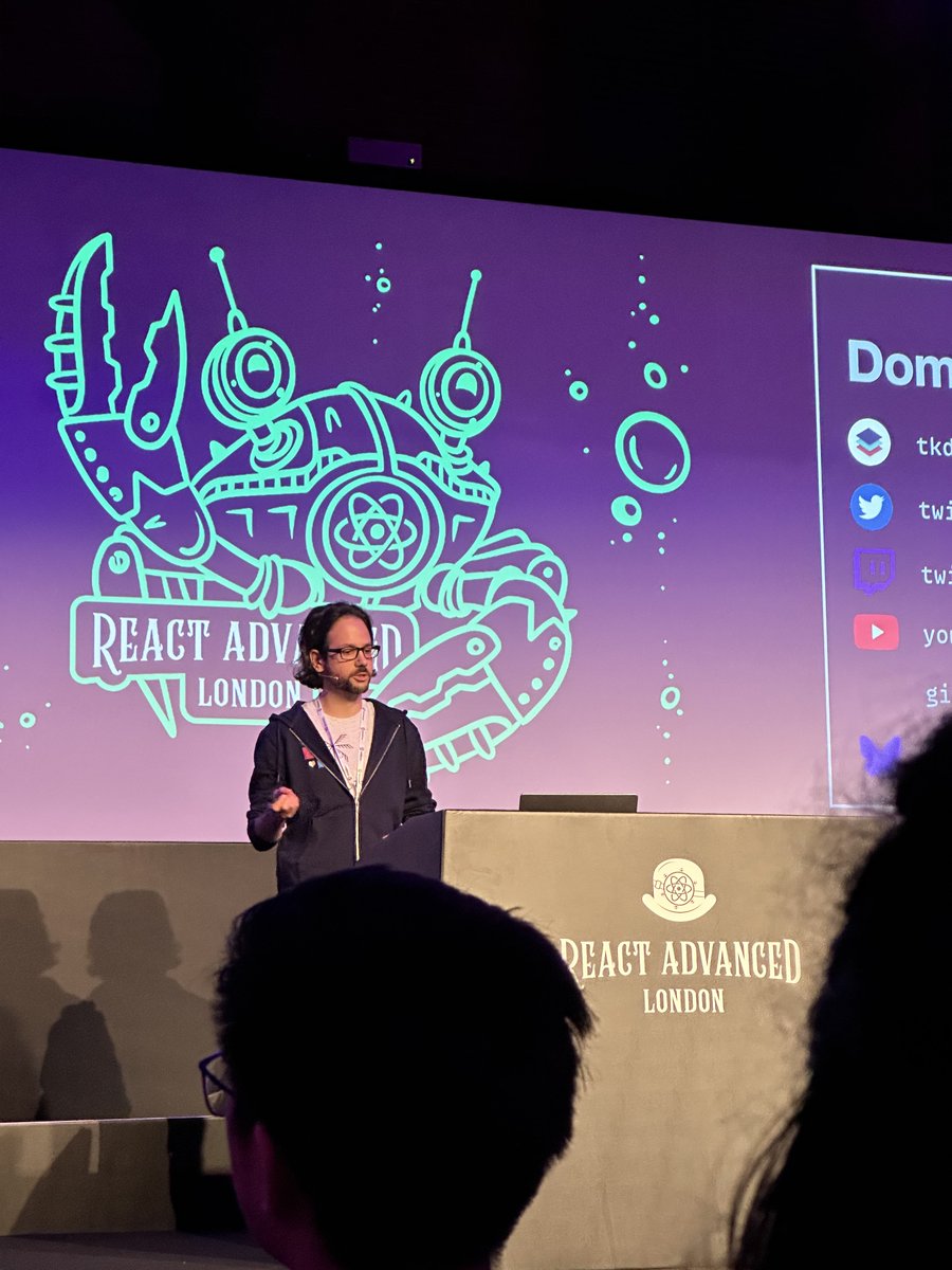 morellodev's tweet image. Great talk by @tkdodo at #ReactAdvanced 🚀