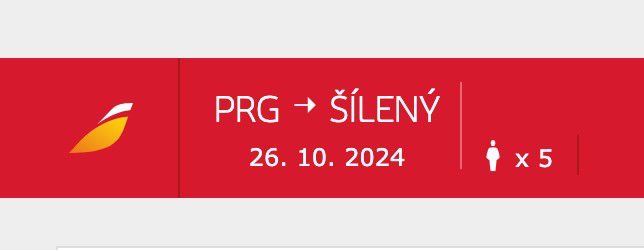 Zítra letíme na prázdniny, tak doufám, že to nebude ŠÍLENÝ! Oh, wait…