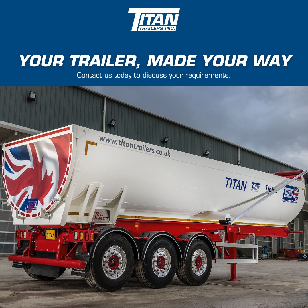 titantrailersuk's tweet image. From flooring, paint finishes and decals to the type of roof your trailer needs, we can incorporate these into your design and create the perfect trailer for your business 🚛 👍

Contact us today to discuss your requirements - 01642 460660 📞  

#TitanTrailers #HaulageIndustry