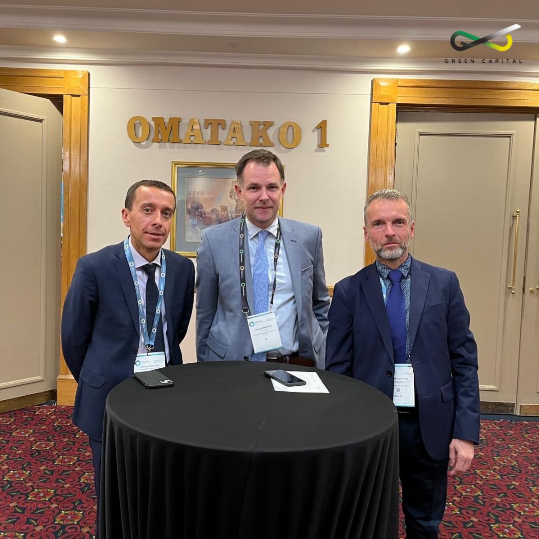 GreenCapitalSA's tweet photo. 🌍 Recently, our International Business Director represented us at the Global African Hydrogen Summit, where the focus was on hydrogen's crucial role in Africa's sustainable energy transition, highlighting key trends, technologies, and investment opportunities. https://t.co/A1ZZrC3F3E