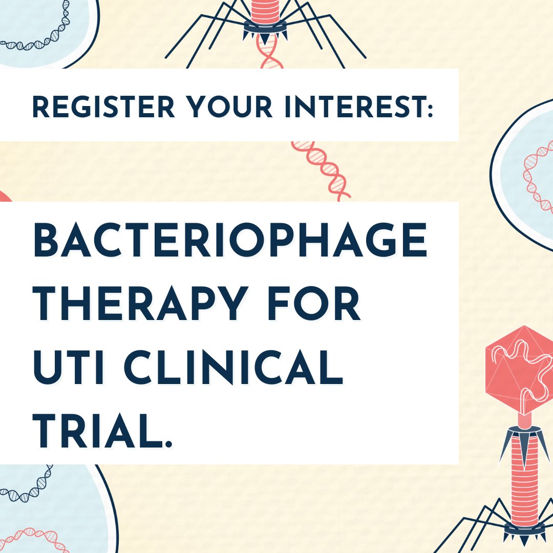 Live UTI Free (@liveutifree) on Twitter photo Register your interest for an upcoming phage therapy clinical trial with <a href="/PHIOGEN/">PHIOGEN</a> by participating in a survey-based study. We’re seeking female and male candidates who have experienced UTI. Find out if you qualify by completing the screening questionnaire:uti-research.my-survey.host/index.php/8539… Register your interest for an upcoming phage therapy clinical trial with <a href="/PHIOGEN/">PHIOGEN</a> by participating in a survey-based study. We’re seeking female and male candidates who have experienced UTI. Find out if you qualify by completing the screening questionnaire:uti-research.my-survey.host/index.php/8539…
