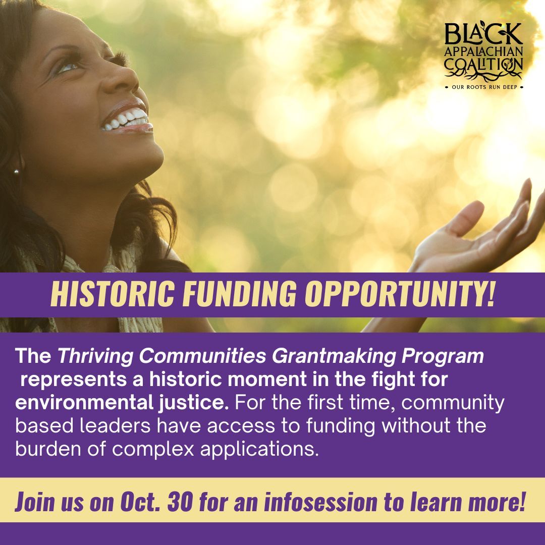 Join us on October 30th at 11 a.m. ET for a workshop on the Environmental Justice Thriving Communities Grant! This is an opportunity to secure funding to tackle pollution &amp; environmental injustice. Green &amp; Healthy Homes will provide an overview! buff.ly/3Y42eBw