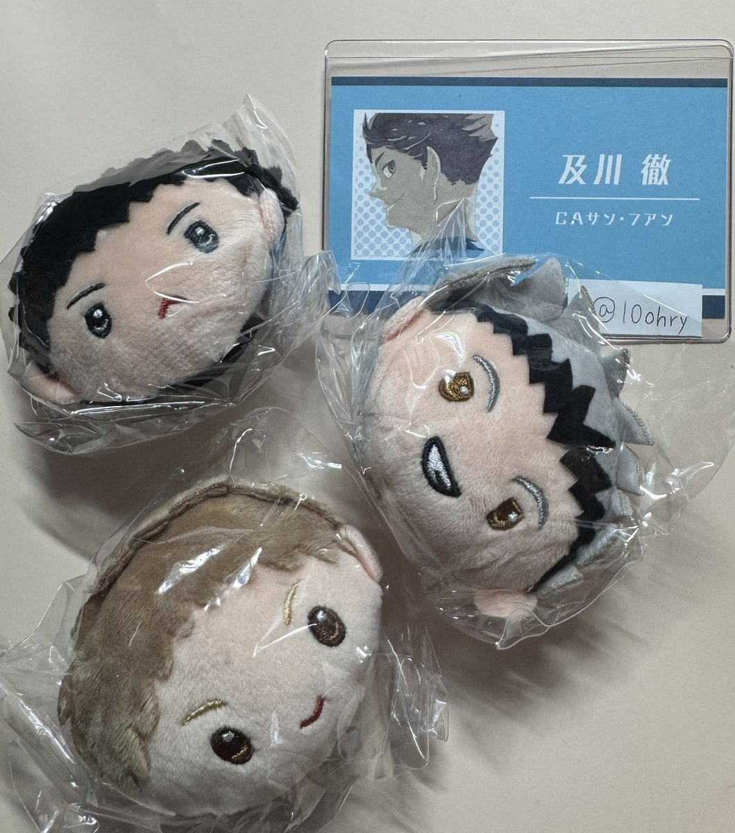 ハイキュー!! ぬいぐるみクリップ ガチャ　交換

譲 )岩泉 木兎 夜久
求 )及川 日向 影山 

お気軽にお声かけください🤍