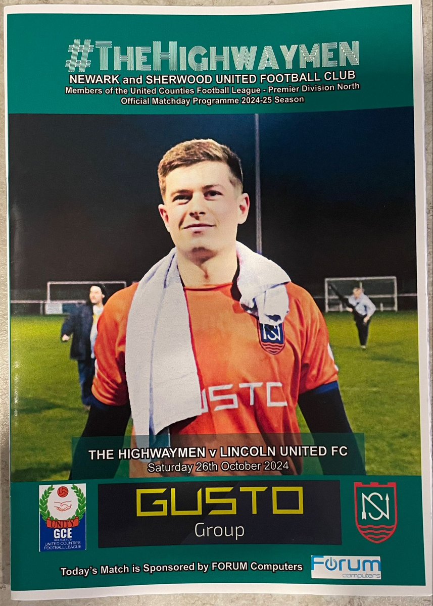 TheHighwayMen_'s tweet photo. 📖𝐌𝐀𝐓𝐂𝐇𝐃𝐀𝐘 𝐏𝐑𝐎𝐆𝐑𝐀𝐌𝐌𝐄!

Pick up a printed programme tomorrow as we take on @LincolnUnited at home in the @utdcos for a 3pm KO

🏟️ The JRL Brickwork Stadium, NG31 9QY

📖£2

Pin badges also available!

#TomorrowsProgrammeToday https://t.co/8ZoT8w8lcP