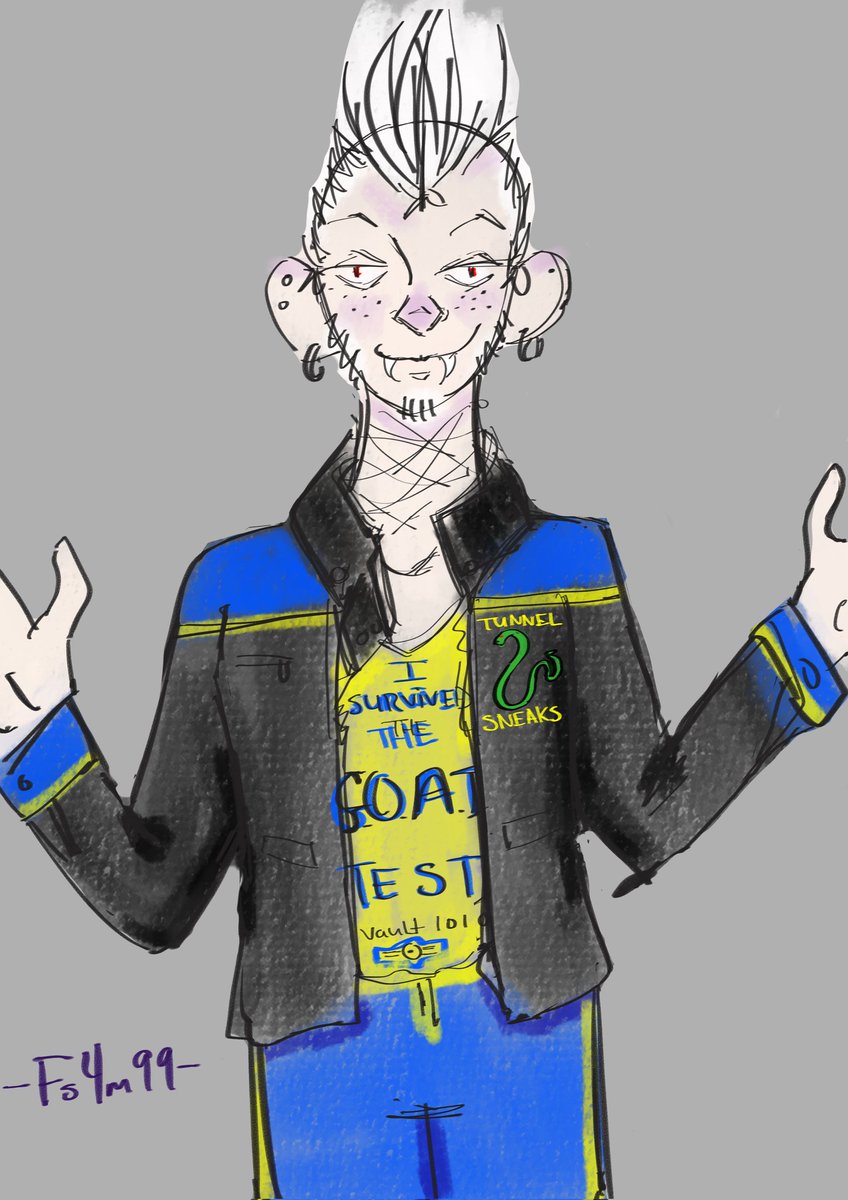 SoxWizardMagic's tweet image. Blah
Artober 
Day 18: carnival Cupcake isn't too pleased
Day 19: snake the origin of Triss?
Day 20: Eyes lights at night like eyes in the forest
Day 21: monster the Beanditos pajama party!