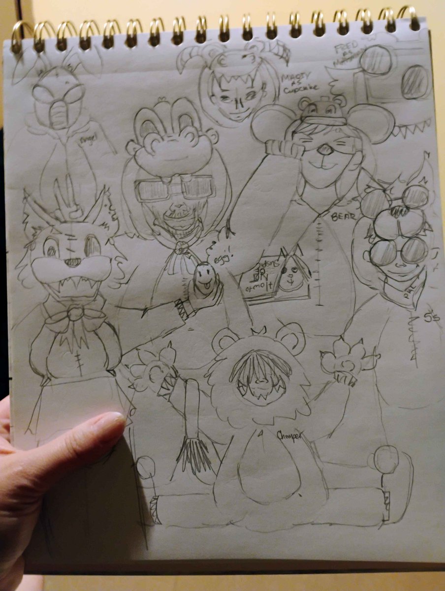 SoxWizardMagic's tweet image. Blah
Artober 
Day 18: carnival Cupcake isn't too pleased
Day 19: snake the origin of Triss?
Day 20: Eyes lights at night like eyes in the forest
Day 21: monster the Beanditos pajama party!