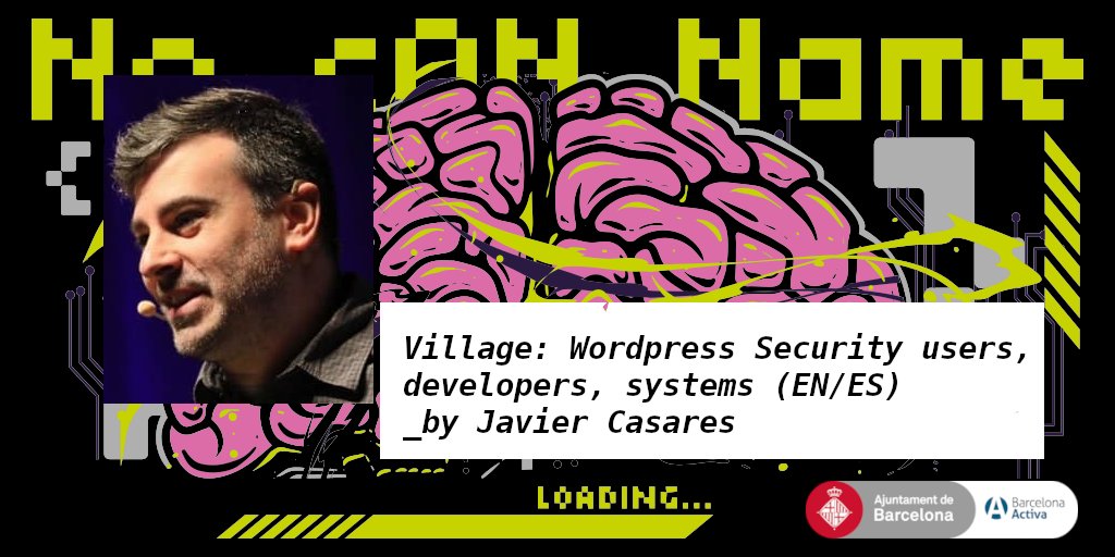 🥷🏼 No cON Name. Hacking & IT Security conference (@noconname) on Twitter photo 🚨#cybersecurity #track #ncn2k24 #villages
🎛️WordPress Security // Seguridad en WordPress (EN/ES) _by <a href="/JavierCasares/">Javier Casares</a>
📅 November, 19th, 20th 2024
We have tickets available 👇👇👇
🎟️noconname.org/#buytickets
🦾with the support of <a href="/barcelonactiva/">Barcelona Activa</a>
📌 Cibernàrium Nou Barris - 🚨#cybersecurity #track #ncn2k24 #villages
🎛️WordPress Security // Seguridad en WordPress (EN/ES) _by <a href="/JavierCasares/">Javier Casares</a>
📅 November, 19th, 20th 2024
We have tickets available 👇👇👇
🎟️noconname.org/#buytickets
🦾with the support of <a href="/barcelonactiva/">Barcelona Activa</a>
📌 Cibernàrium Nou Barris -