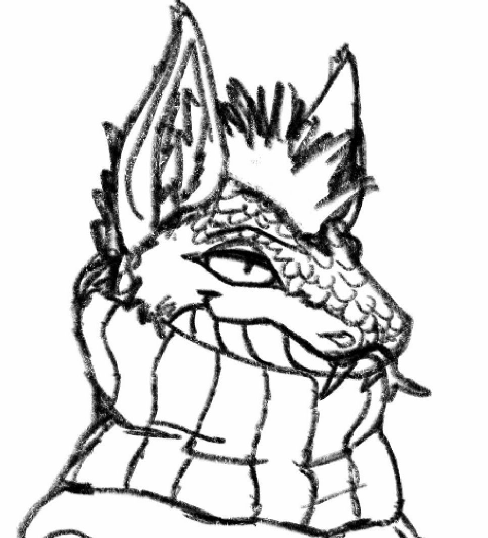 SynfIV's tweet photo. I originally had the idea for Mez when I needed a placeholder because I wanted to draw a character in an oversized sweater, honestly I still kinda like the old sketch https://t.co/i09PzIKO4E